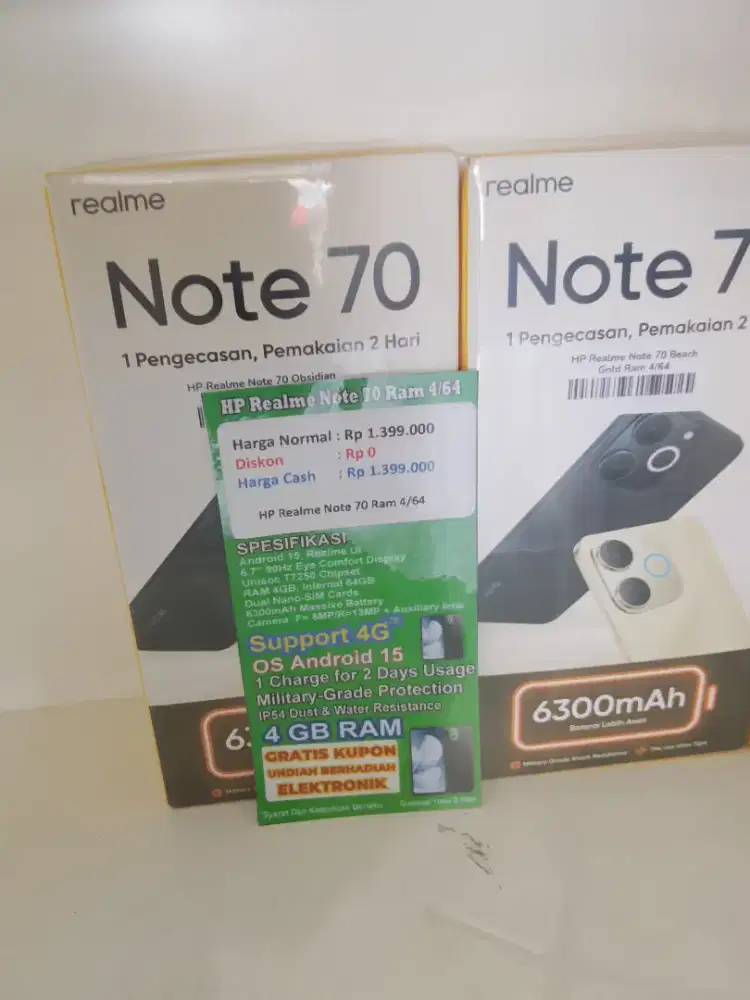 Realme NOTE 70 RAM 4/64