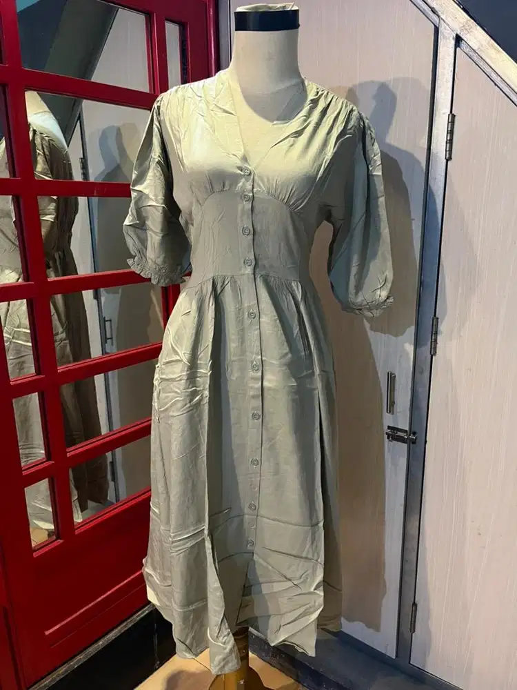 Dress wanita polos