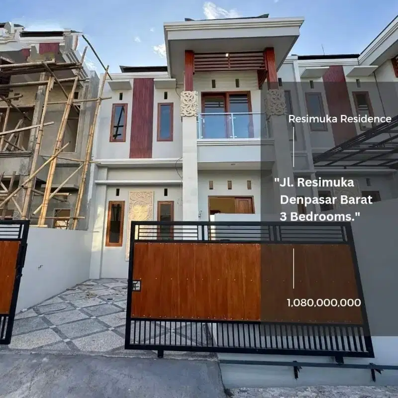 Rumah mewah di resimuka denpasar barat