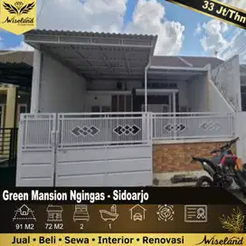 Disewakan Rumah Green Mansion Ngingas Sidoarjo