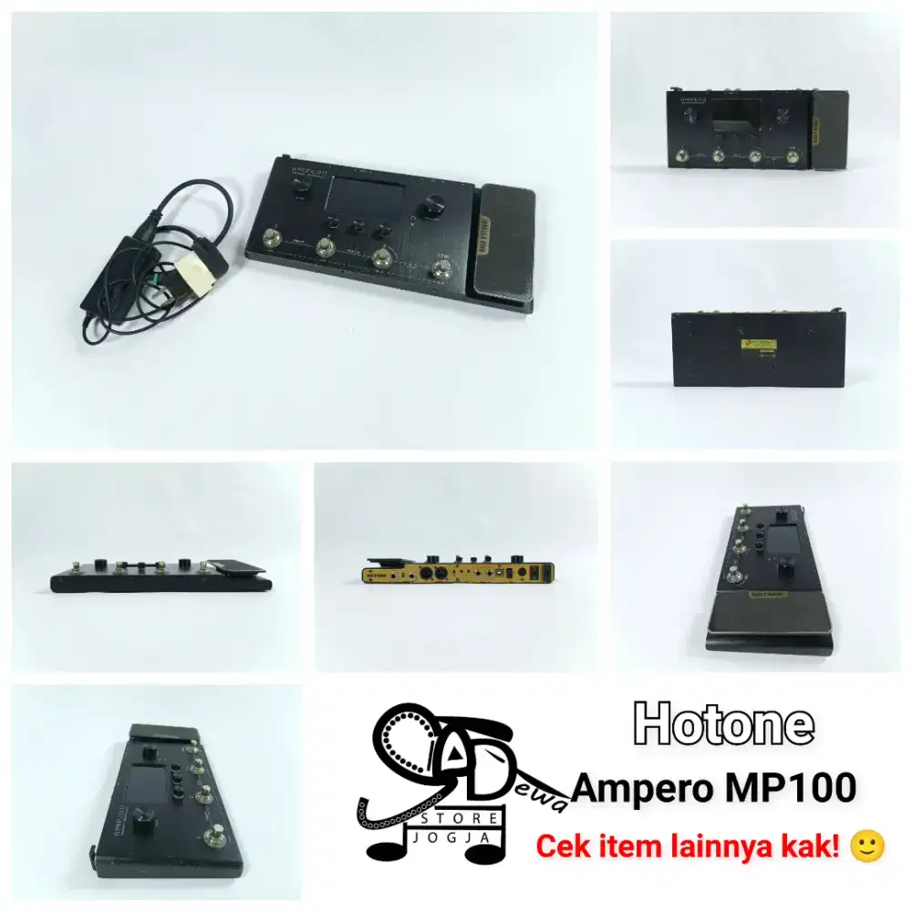 HOTONE AMPERO MP100 HOT ONE MP 100 MP-100 EFEK GITAR PEDAL MULTIEFX
