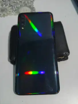 Samsung A70 stak logo retak layar Nego