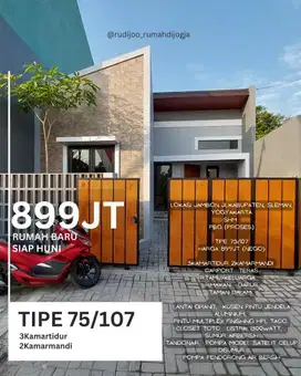 Dijual Rumah Baru Siap Huni Area Strategis Di Jambon Jln Kabupaten