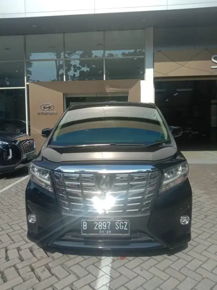 Toyota Alphard type G Matic 2017