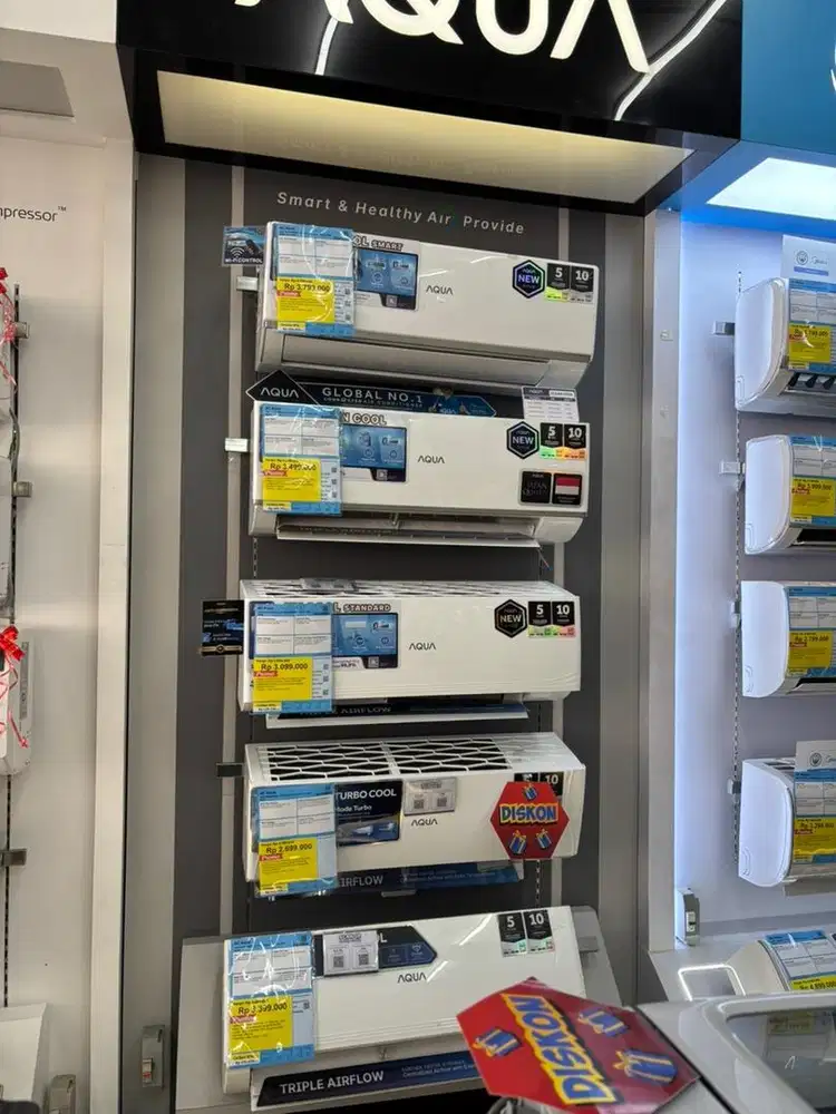 Ac Aqua mulai dari 2.999.000