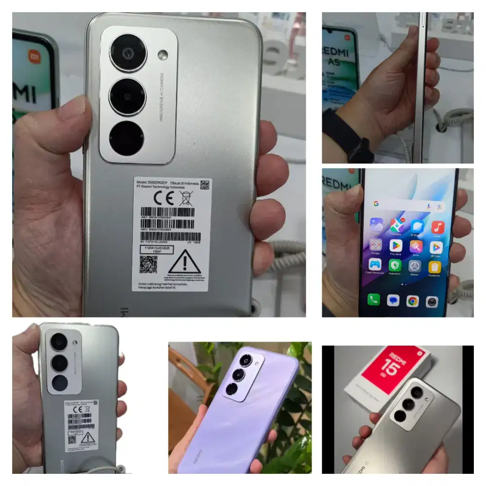 Redmi 15 new Seris Ram 8/256GB Bisa Kredit Tanpa DP