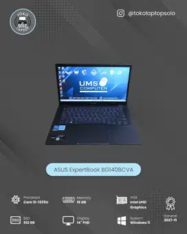 ASUS EXPERTBOOK BG1408CVA CORE I5 1335U Ram 16GB SSD 512GB FHD
