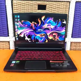 Laptop gaming editing MSI Thin 9sc vga Nvidia gtx 1650 4 gb