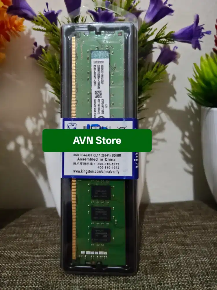 8GB RAM Kingston DIMM DDR4 PC-19200/2400Mhz