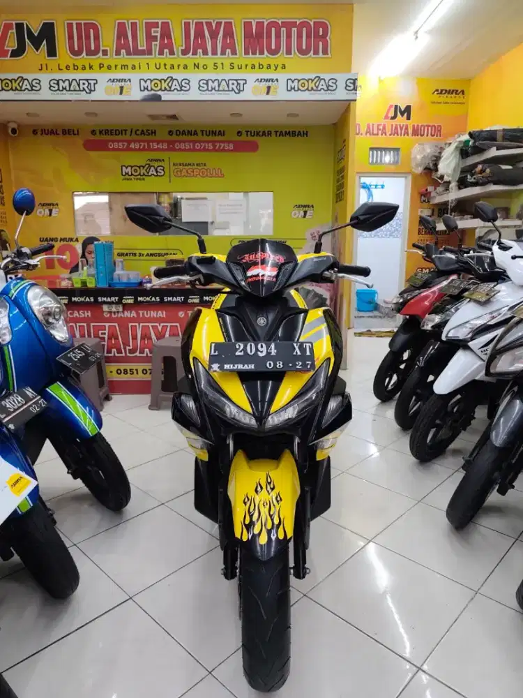 Yamaha aerox vva 155 th 2017