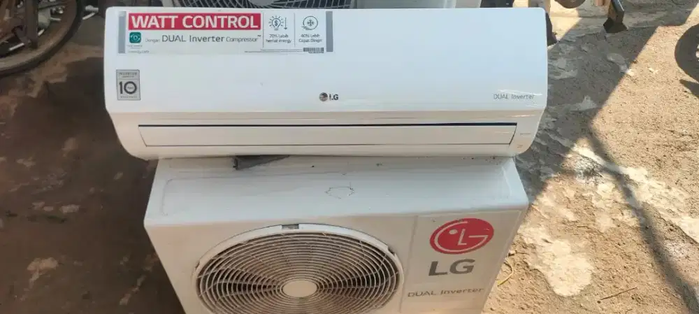 AC SEKEN ½pk UNIT GRES BERGARANSI 1THN TERIMA BERES COPOTAN PEMAKAIAN