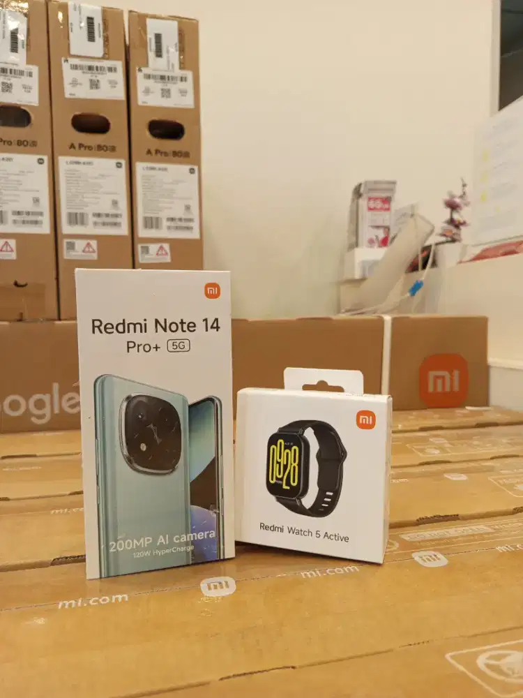 Redmi Note 14 Pro+ 5G Free Gift Redmi Watch 5 Active