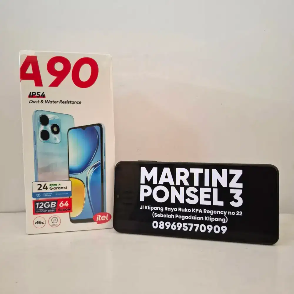 Itel A90 4/64 Garansi resmi 1 Tahun