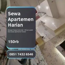 Disewakan apartemen harian Springwood Residence termurah Alsut