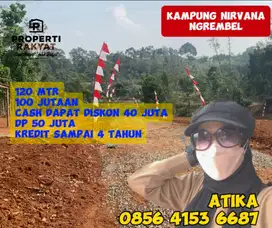 TANAH KAVLING SIAP  BANGUN  NGREMBEL  Gunungpati  Harga mulai 80 juta
