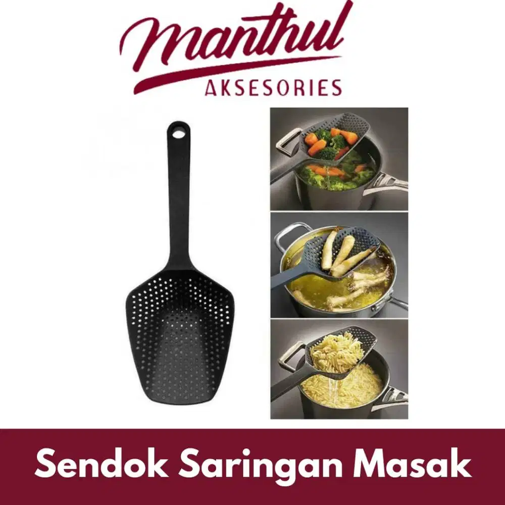GLANYOMI Sendok Saringan Masak Dapur Tirisan Mie Skimmer Utensil - VH2