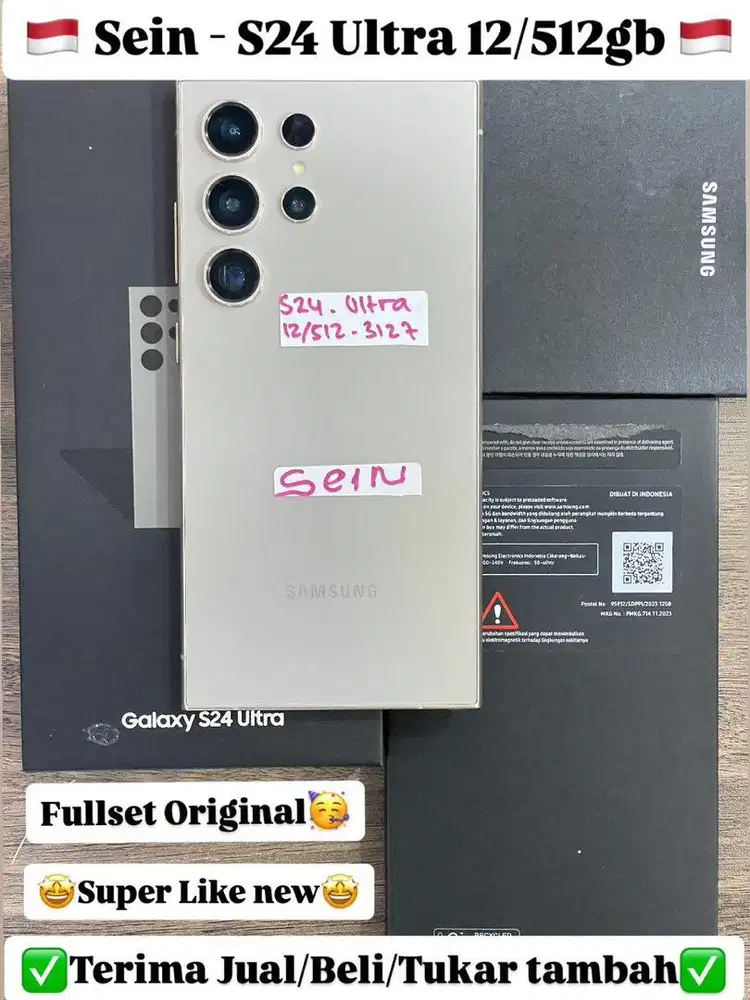 Samsung S24 Ultra 12/512 Gb Grey Titanium Resmi sein