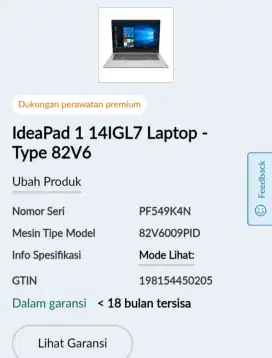 Lenovo Ideapad 1