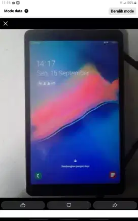 Samsung galaxy A8 with S pena 3/32 batang
