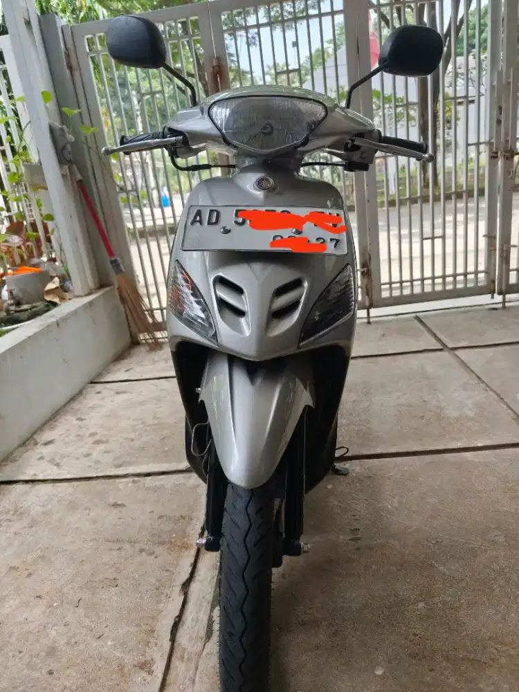 Yamaha Mio Sporty 2007 asli silver nopol AD pajak panjang
