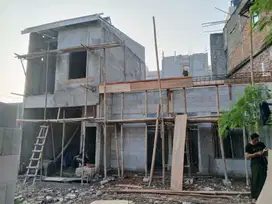 Rumah on progress  Bisa kpr jakarta 2 lantai