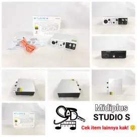 MIDIPLUS STUDIO S SOUNDCARD MIDI PLUS SOUND CARD SOLO RECORDER