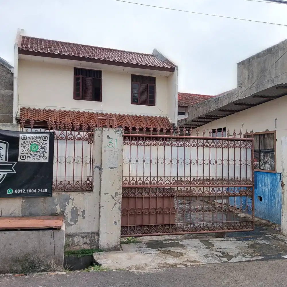 Rumah dikontrakkan strategis pinggir tol ciledug