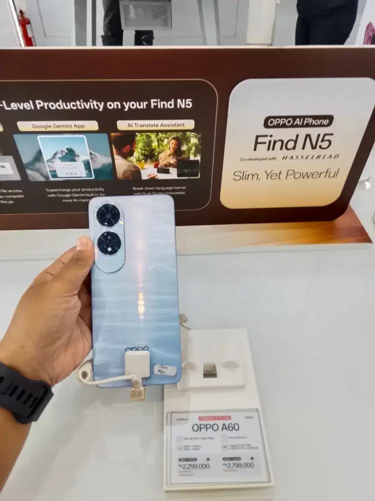 CICILAN HANDPHONE OPPO A60 PENUH PROMO MENARIK