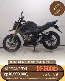 HONDA NEW CB 150 R 2022 CASH/KREDIT DP MURAH SYARAT MUDAH