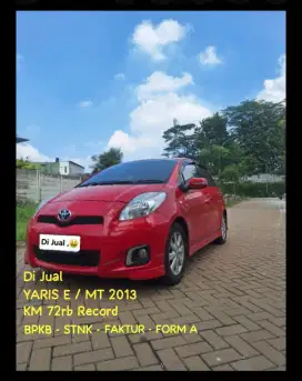 Yaris Merah 1.5E MT