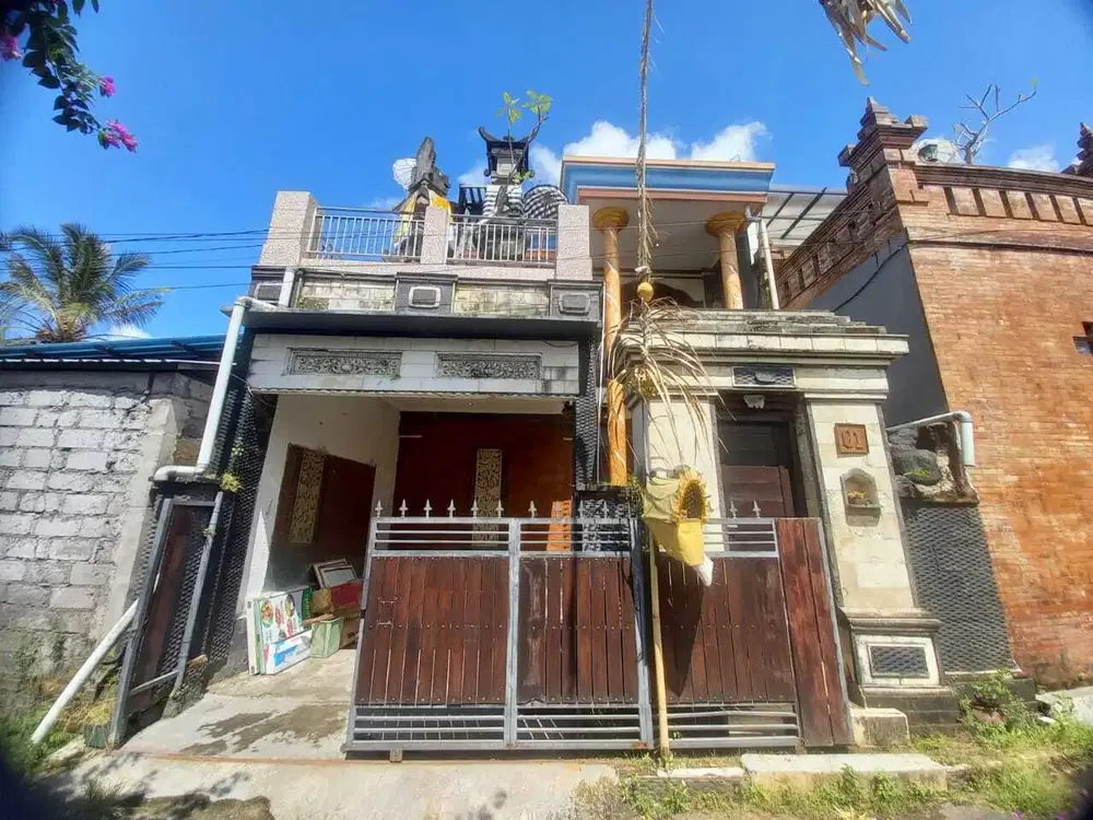 DIJUAL RUMAH LANTAI 2 LOKASI SIBANG GEDE BADUNG