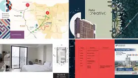 Studio Apartment Creativo Bintaro Plaza Residence  - DP 7 Jt