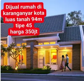 Dijual rumah Bejen Karanganyar Kota