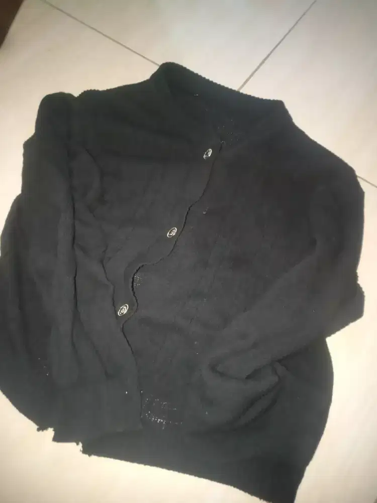 Atasan Cardigan rajut