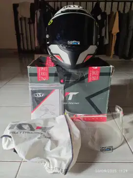 Helm KYT TTC (TT Course) Size L Fullset Like New