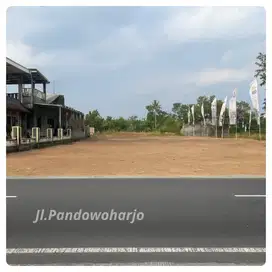 Dekat Hotel Hyatt, Jual Tanah Di Tepi Jalan Pandowoharjo Cocok Ruko