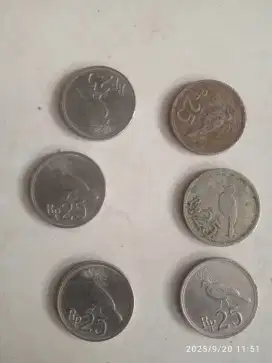 Uang logam 25 rupiah