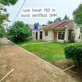 Rumah berikut Empang / kolam ikan murah di Parung bogor