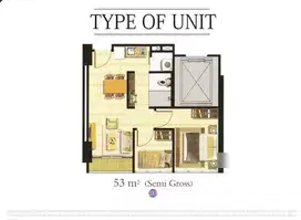 2 BEDROOM FURNISHED Menteng Park, Jakarta Pusat