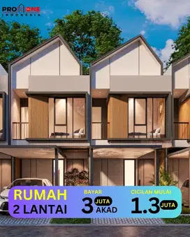 Rumah 2 lantai harga 300 juta Karawang Jawa Barat