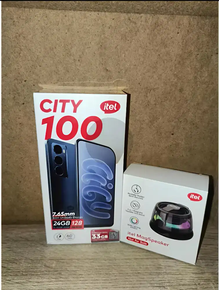 Itel City 100 Ram 8/256 New Bonus Speaker