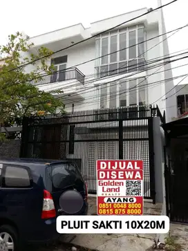 Rumah Bagus SHM Pluit Sakti Semi Furnished 10x24 lay out bagus sekali