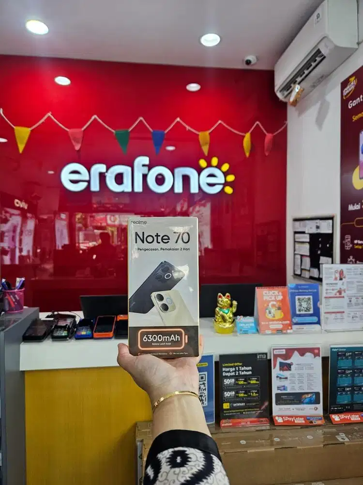Realme Note 70 garansi resmi
