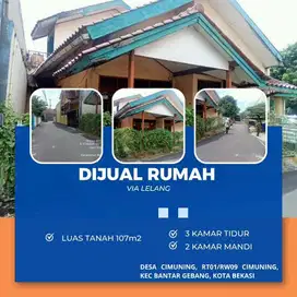 Dijual Lelang Rumah di Bantar Gebang Bekasi