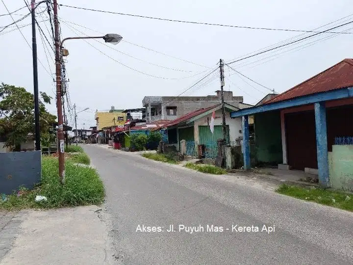 Belakang RS Syafira Jl. Jend Sudirman, Tanah Dijual: Bonus Bangunan