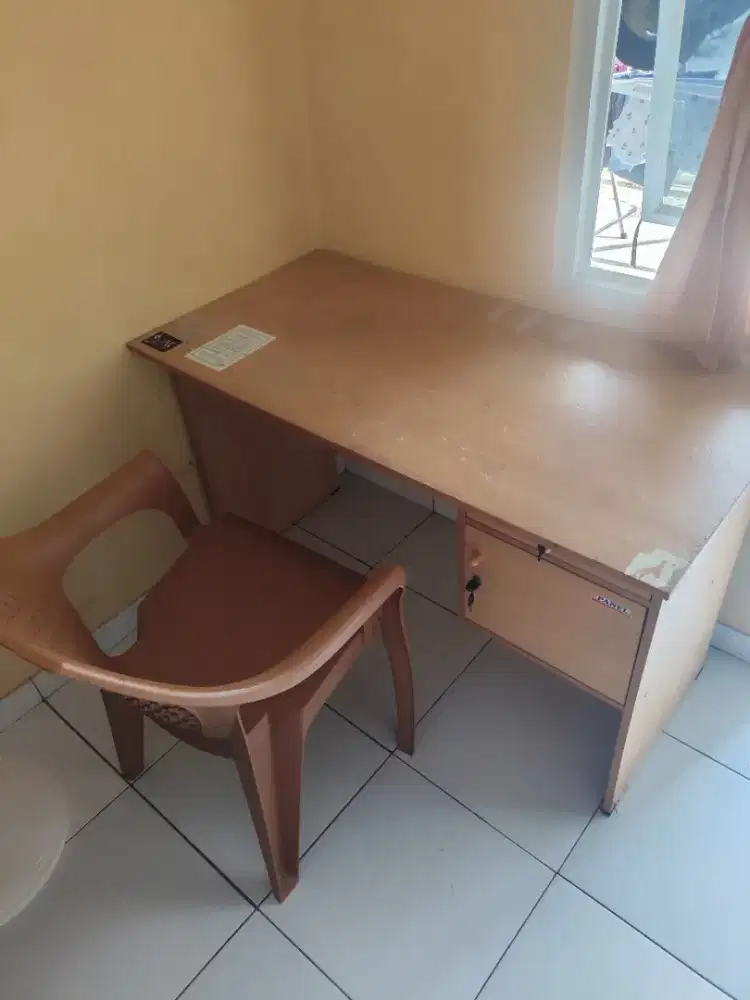 Meja kerja+kursi