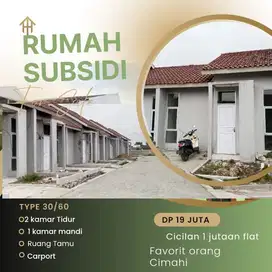 RUMAH SUBSIDI KBB RASA KOMERSIL CICILAN 1 JUTAAN