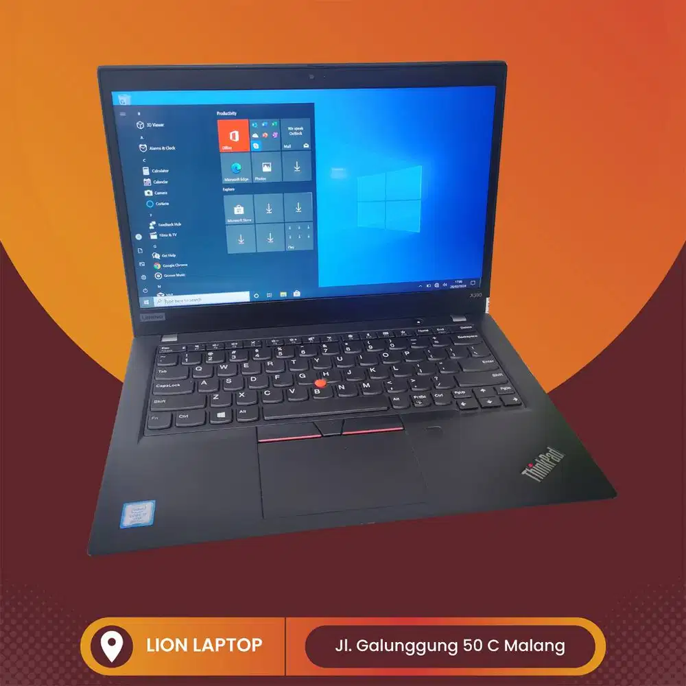 RAM 16GB Core i7 Touchscreen Slim Lenovo Thinkpad X390 [20\09]
