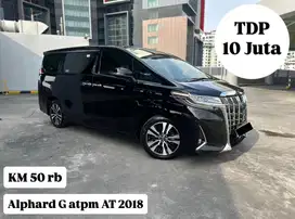 (TDP 10 jt) Toyota Alphard G atpm 2.5 AT 2018 Automatic