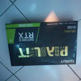 WTS sesuai gambar VGA NVIDIA Palit Rtx 2060 super, kondisi 2nd